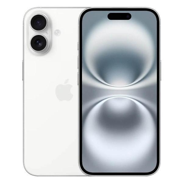 Смартфон Apple iPhone 16 128GB белый nanoSim/eSim (без RuStore)