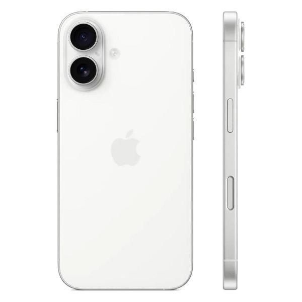 Смартфон Apple iPhone 16 256GB белый nanoSim/eSim (без RuStore)