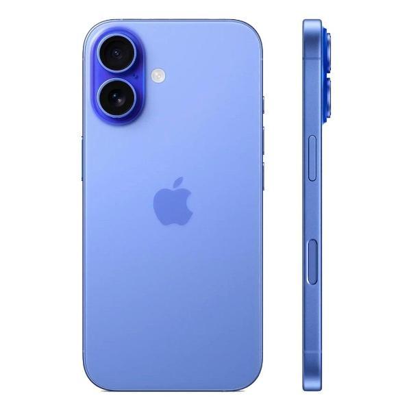 Смартфон Apple iPhone 16 256GB ультрамарин nanoSim/eSim (без RuS