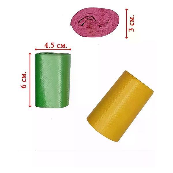 Пакеты для уборки за животными Монморанси мультиколор, 8 рул. по 20шт