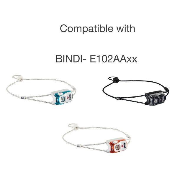 Фонарь налобный Petzl Фонарь светодиодный налобный Bindi черный, 200 лм, аккумулятор E102AA00