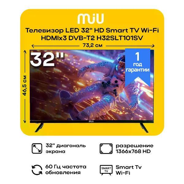 Телевизор MIU H32SLT101SV