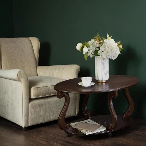 Стол журнальный Мебелик Овация (М) на колесах