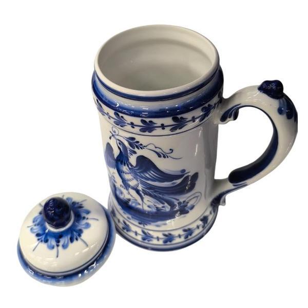 Бокал Гжель Бокал д/пива авт.Хазов