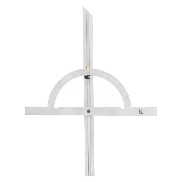 Угломер, уклономер Калиброн Угломер Калиброн нониусный 10-170гр. 250x500мм 1гр. регулир. рейка ГРСИ №83810-21 1032775