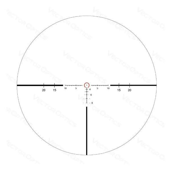 Тепловизионный прицел Vector Optics 30мм SFP Continental x6 1-6x24 Coyote