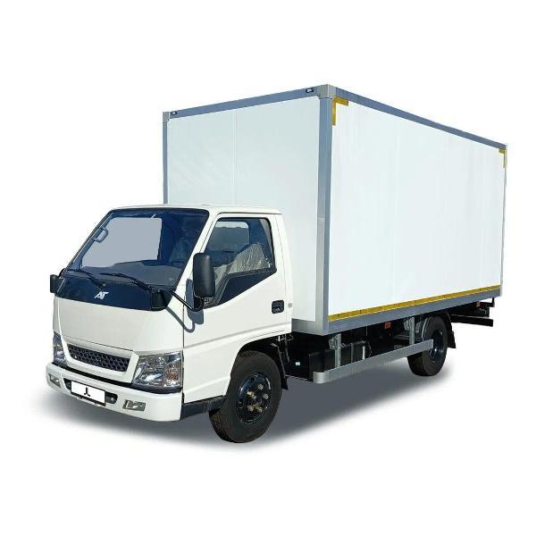 Автомобиль дизельный AMBERTRUCK Джи Эль/JL Изотермический фургон 50мм 2.8T 5МТ (Белый)