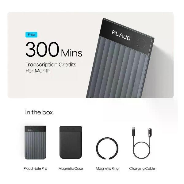 Диктофон Plaud PLAUD NOTE PRO Silver