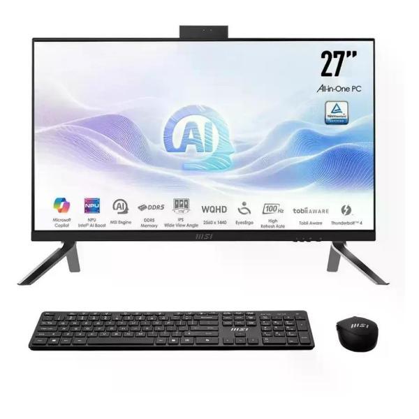 Компьютер-моноблок MicroStar Modern AM273QP AI 1UM-005XRU [9S6-AF0111-005]