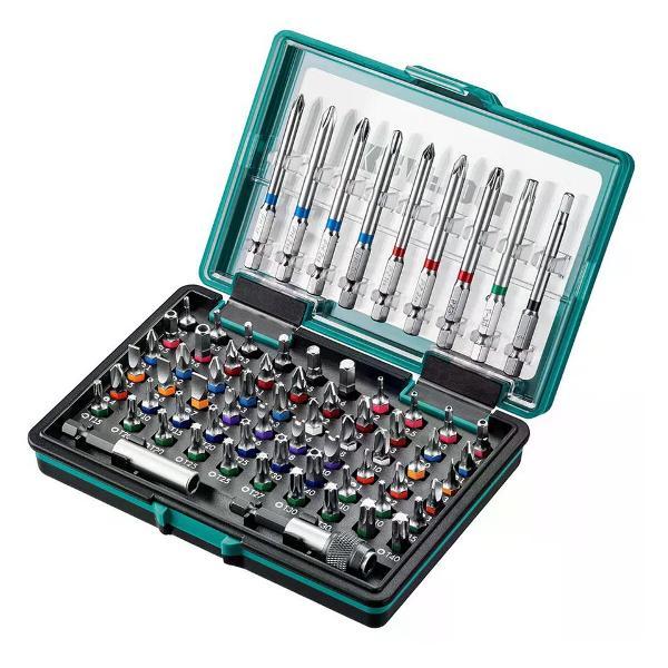 Шуруповерт NO NAME Набор бит для шуруповерта с магнитным держателем 71 шт