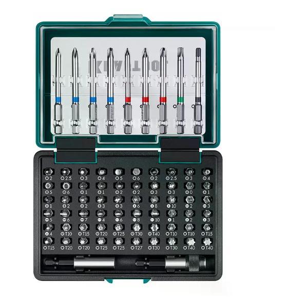 Шуруповерт NO NAME Набор бит для шуруповерта с магнитным держателем 71 шт