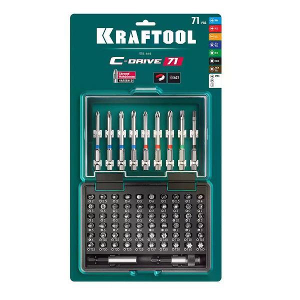 Шуруповерт NO NAME Набор бит для шуруповерта с магнитным держателем 71 шт