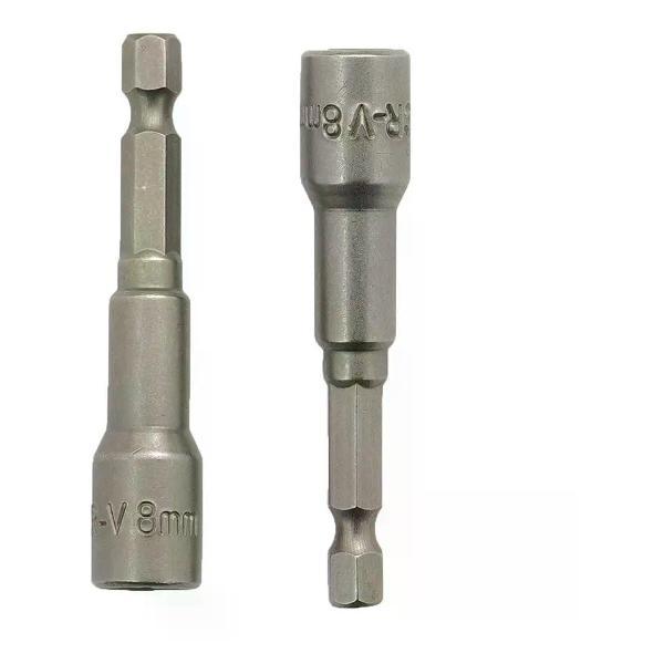 Шуруповерт DORN Головка магнитная 8 мм, 1/4", 2 шт