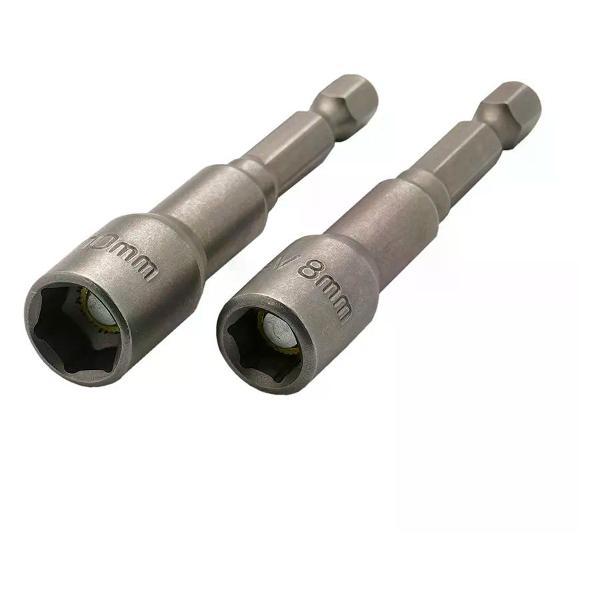 Шуруповерт DORN Набор магнитных головок М8, М10 1/4" 2 шт