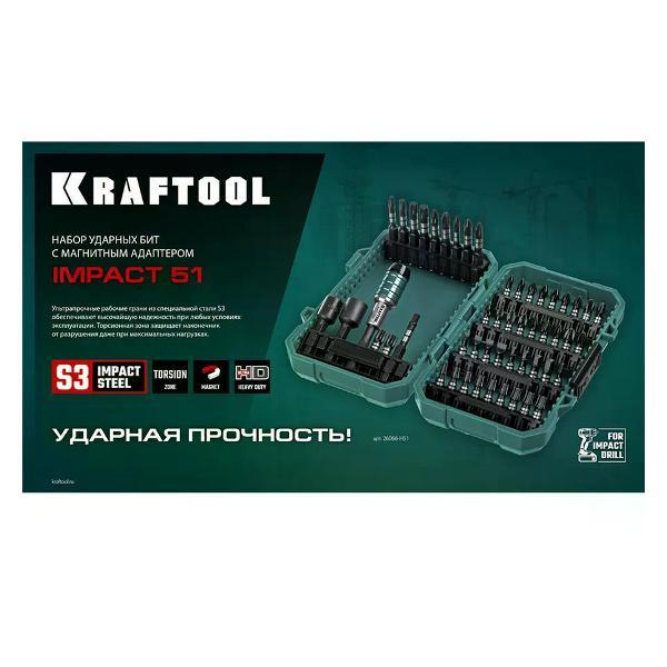 Шуруповерт NO NAME Набор ударных бит Impact 51 шт