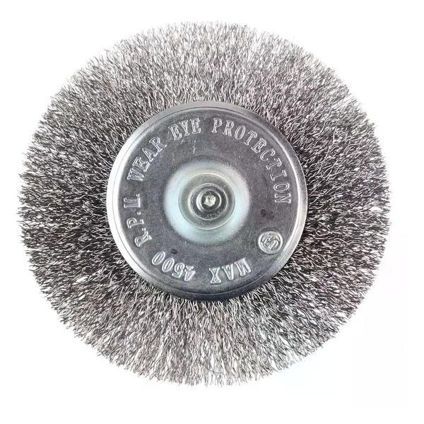 Дрель DORN Щетка-насадка для дрели плоская 100 мм