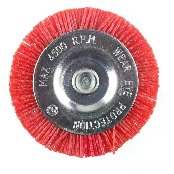 Дрель DORN Щетка-насадка для дрели нейлоновая плоская 75 мм