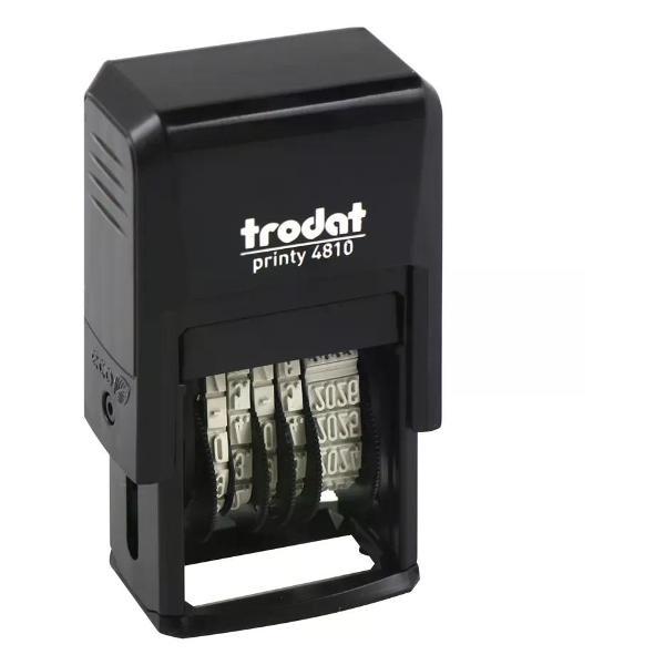 Оснастка для печати нет бренда Датер с цифрами и буквами