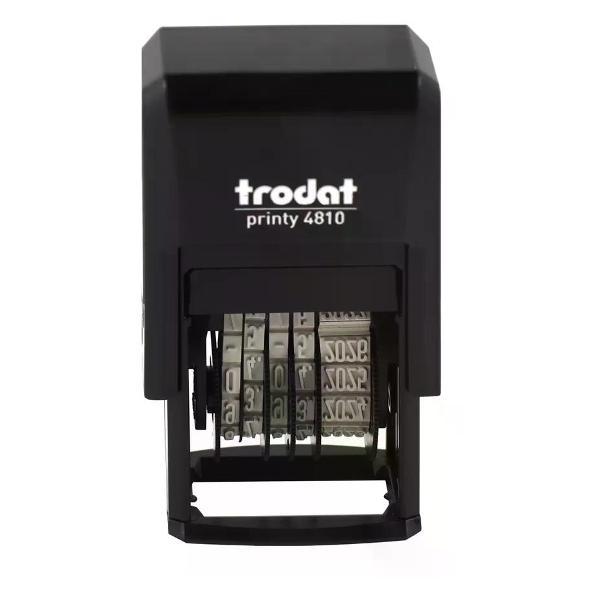 Оснастка для печати нет бренда Датер с цифрами и буквами