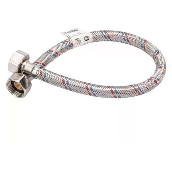 Кран для питьевой воды СТМ Подводка гибкая для воды 1/2" РВ-РВ 30 см