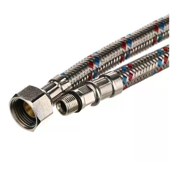 Кран для питьевой воды NO NAME Подводка гибкая для смесителя 60 см короткий штуцер М8