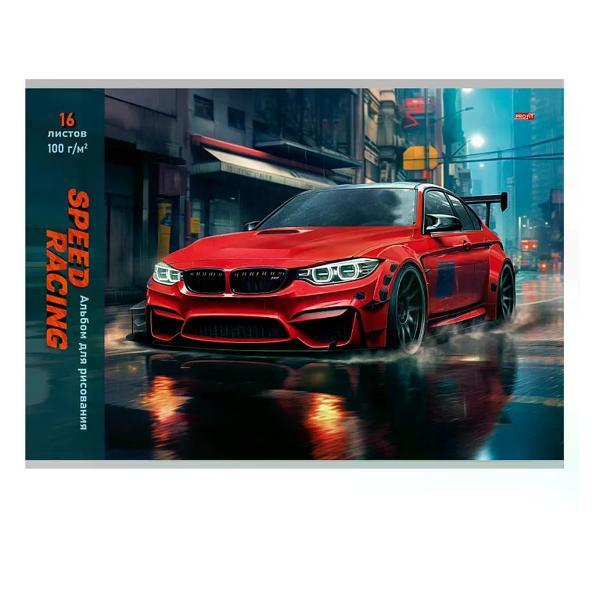 Наклейка для творчества нет бренда Альбом для рисования А4 16 листов