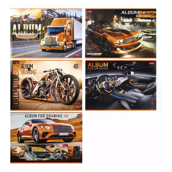 Наклейка для творчества нет бренда Альбом для рисования А4 48 листов 1 шт