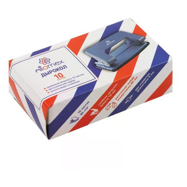 Дырокол ATTOMEX Дырокол на 10 листов