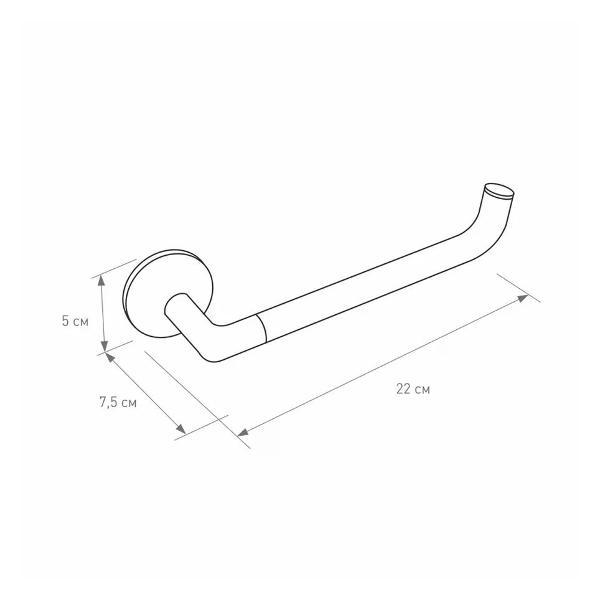 Держатель для шубок FLUMEN DESIGN Держатель для туалетной бумаги
