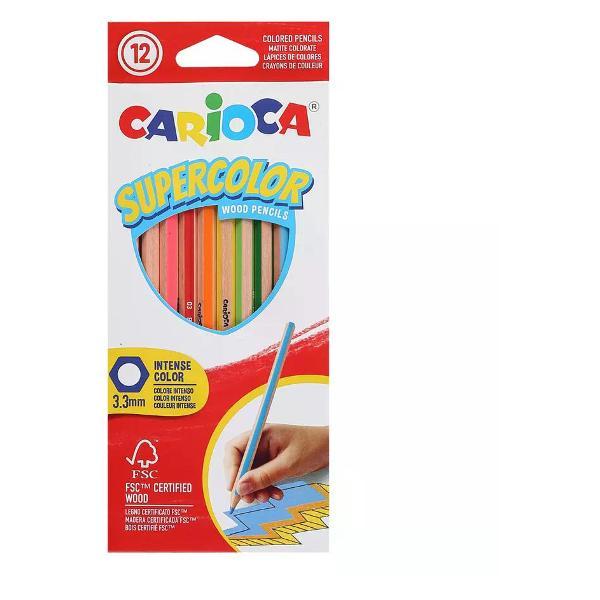 Карандаш Carioca Карандаши цветные 12 цветов