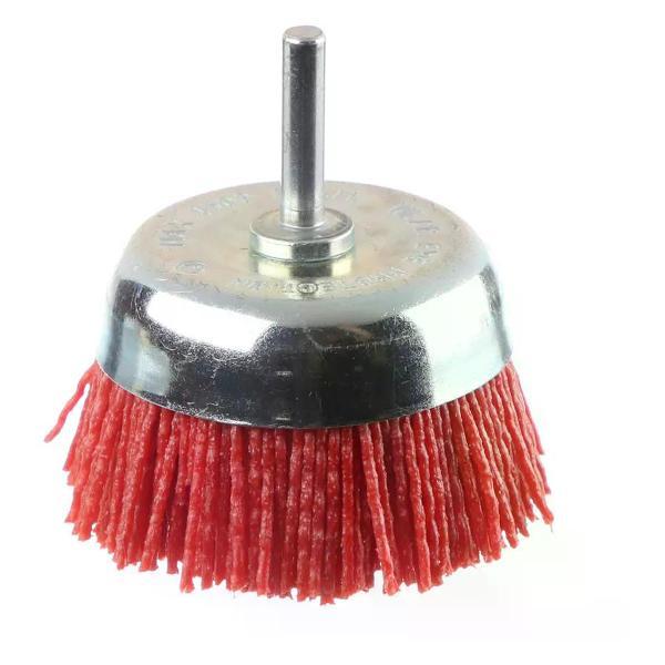 Дрель DORN Щетка-насадка для дрели нейлоновая чашечная 75 мм