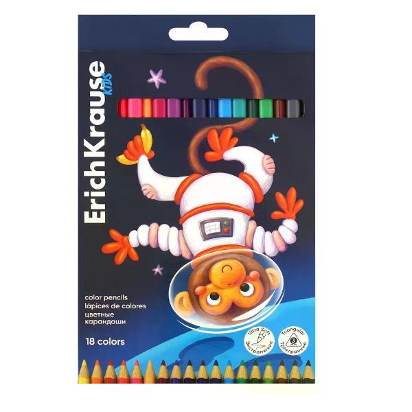Карандаш ERICH KRAUSE Карандаши цветные 18 цветов