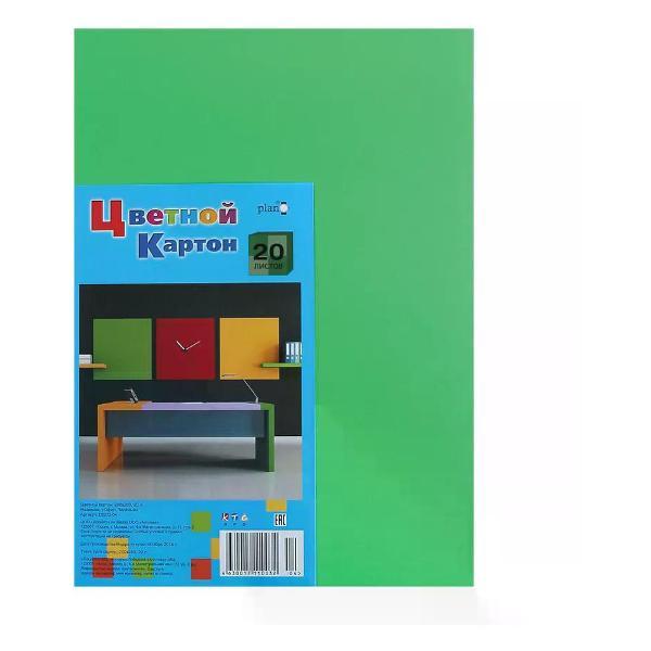 Картон АппликА Набор цветного картона