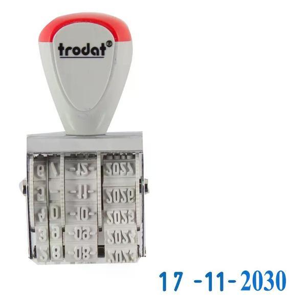 Оснастка для печати нет бренда Датер с цифрами и буквами