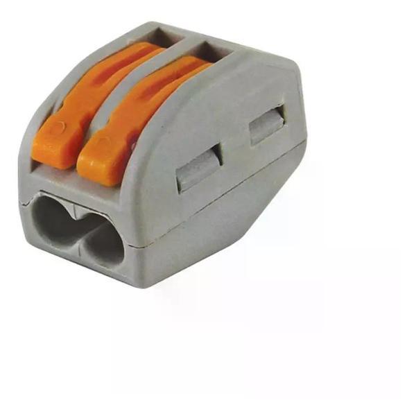 Клемма строительно-монтажная NO NAME Клемма с рычажком 222-412 б/пасты 2 провода 01-25 мм2 5 шт.