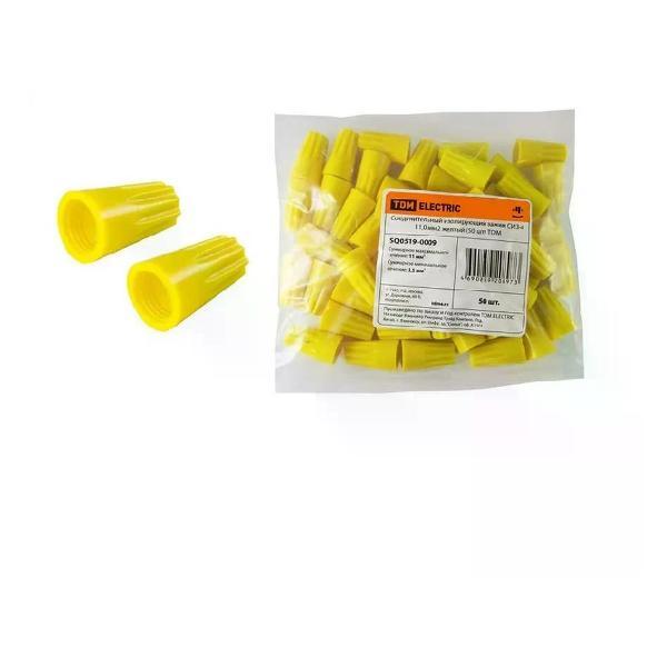 Клемма строительно-монтажная TDM ELECTRIC-TM Соединительный зажим СИЗ-4 для провода 35-110мм2 уп. 50 шт.