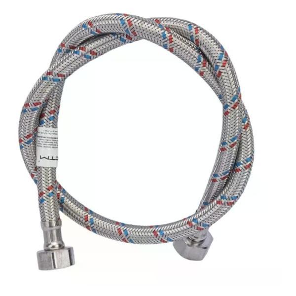 Кран для питьевой воды СТМ Подводка гибкая для воды 1/2" РВ-РВ 80 см