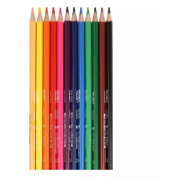 Карандаш Milan Карандаши цветные 12 цветов