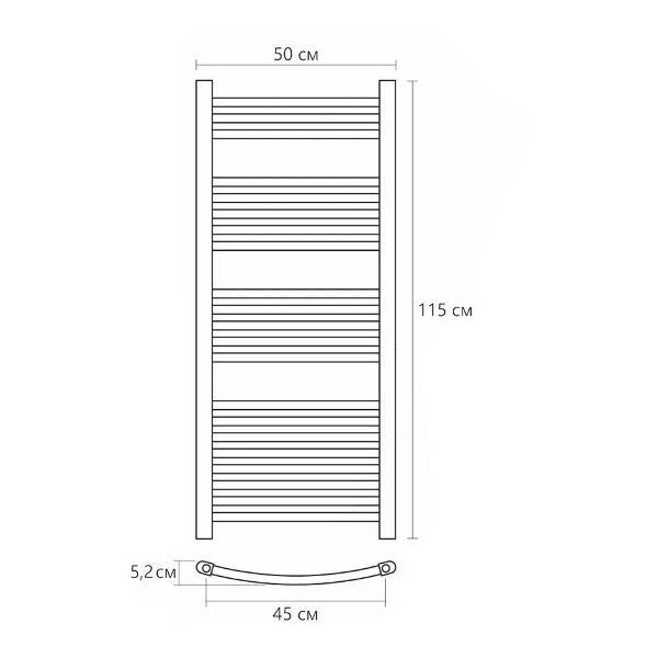 Полотенцесушитель Flumen Полотенцесушитель водяной