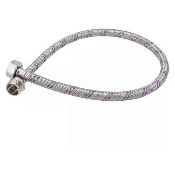 Кран для питьевой воды СТМ Подводка гибкая для воды 1/2" РВ-РН 80 см