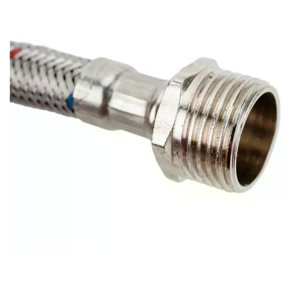 Кран для питьевой воды СТМ Подводка гибкая для воды 1/2" РВ-РН 80 см