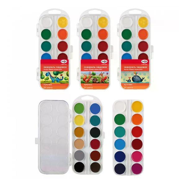 Краска штемпельная Гамма Краски для рисования 24 цвета