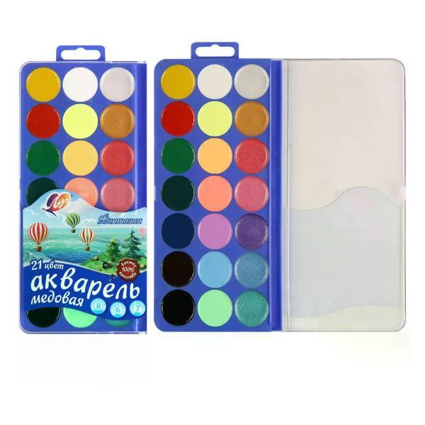 Краска штемпельная Луч Краски для рисования 21 цвет