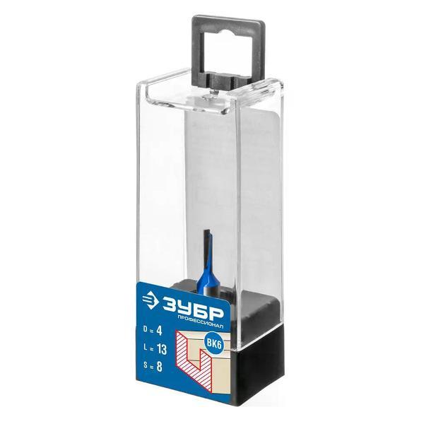 Фрезер ЗУБР Фреза пазовая прямая 4x13 мм