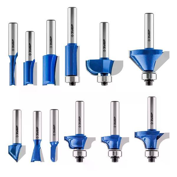 Фрезер ЗУБР Набор фрез по дереву профильных 12 шт