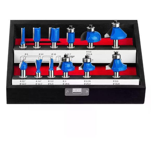 Фрезер ЗУБР Набор фрез по дереву профильных 12 шт