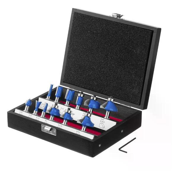 Фрезер ЗУБР Набор фрез по дереву профильных 12 шт