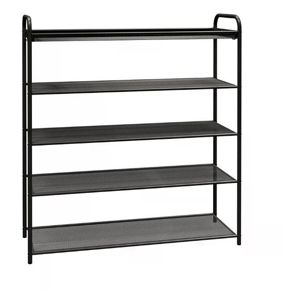 Обувница ZMI Подставка для обуви 5 полок Верона 35, 87х30х95 см графит