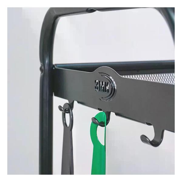 Обувница ZMI Подставка для обуви 5 полок Верона 15, 45х30х95 см черная