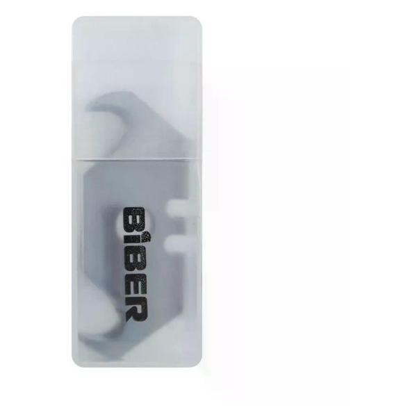 Нож монтерский NO NAME Запасные лезвия-крюки Biber 50331 Profi SK5, трапецевидные